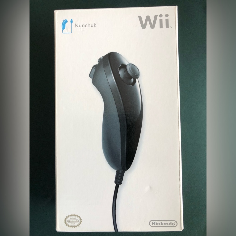 Nintendo Wii Nunchuk Controller - Black